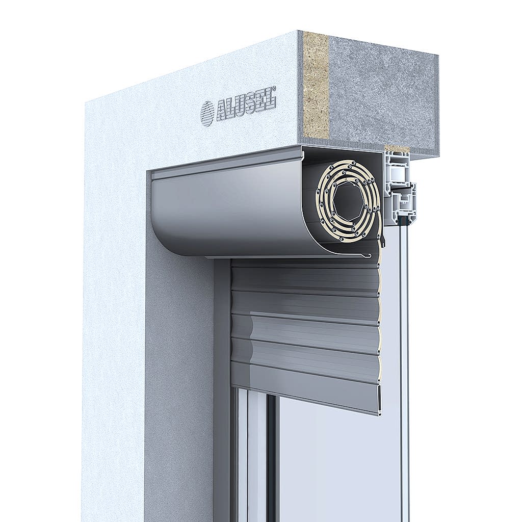 Yarım Yuvarlak Kutulu Panjur ( Pencere İçi)