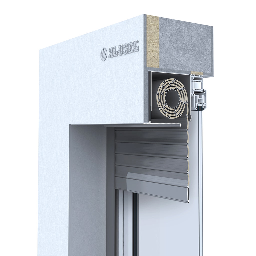 90° Sıvanabilir Kutulu Panjur (Pencere İçi)